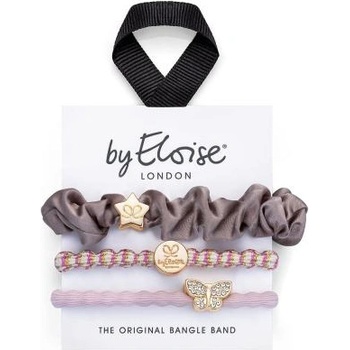 By Eloise London Set Butterfly Garden комплект ластици за коса
