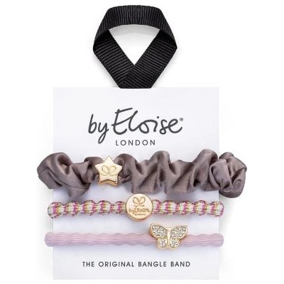 By Eloise London Set Butterfly Garden комплект ластици за коса