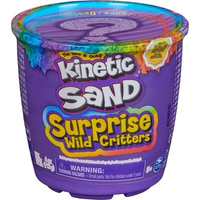 Spin Master Кинетичен пясък Kinetic Sand Wild Critters - С изненада, зелен (6066956)