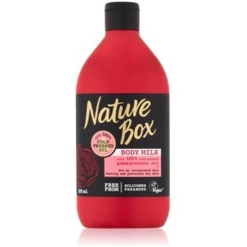 Nature Box tělové mléko Granátové jablko 385 ml