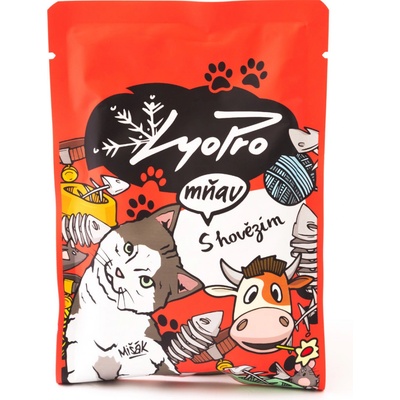 Lyopro Cat hovězí 85 g