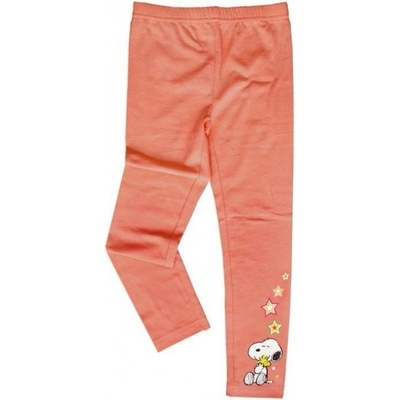 SNOOPY dívčí legíny oranžové