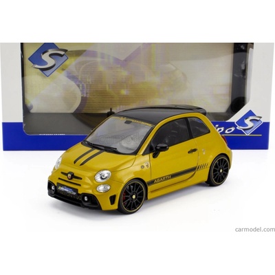 Solido Fiat Nuova 500 Abarth 595 2022 Žlutá S Černou 1:18