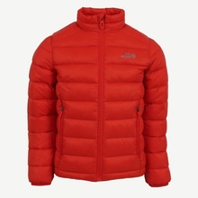Icewear EIR dětská péřová bunda červená