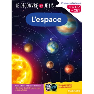 Je découvre et je lis CP et CE1 - L'espace (2024)