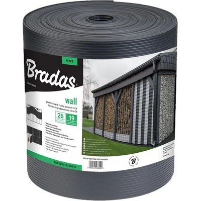 Bradas Solid 1200 g/m² 0,19 x 26 m tmavě šedá – Zboží Dáma