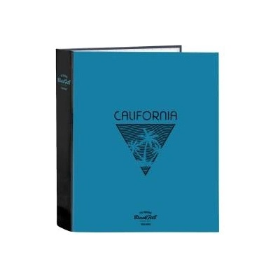 BlackFit8 Папка с пръстени BlackFit8 California Син Черен A4 27 x 33 x 6 cm