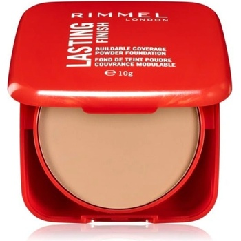 Rimmel London Lasting Finish Powder Foundation make-up na všetky typy pleti 002 Pearl 10 g