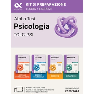 Alpha Test. Psicologia. TOLC-PSI. Kit di preparazione. Ediz. MyDesk (2024)