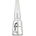 Flormar Лак за нокти Pearly Nail Enamel, 201 Luxury White, 11 ml