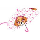 Euroswan Paw Patrol skye deštník klasik průhledný růžový