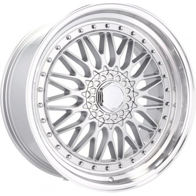 RACING LINE BY479 8x16 5x120 ET25 silver + polished edge
