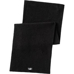 PUMA Long Knit Scarf Black - magazinko