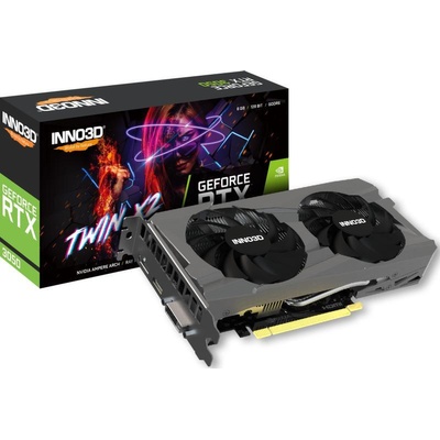 Inno3D GeForce RTX 3050 Twin X2 NVIDIA 8GB GDDR6 (N30502-08D6-1711VA41)