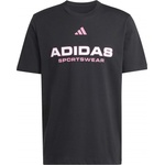 adidas Мъжка тениска adidas Graphic Logo T-Shirt Mens - Black/Pink SPW