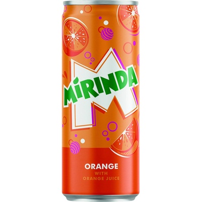 Mirinda Orange plech 24 x 330 ml
