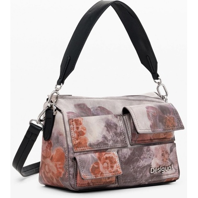 Desigual 24WAXPAH 1001 BAG POCKET BLOSSOM PHUKET MINI 1001 WHITE