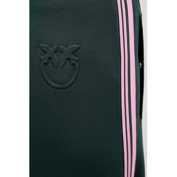 Pinko Панталон Pinko в зелено с широка каройка, с висока талия 105394 A2FQ (105394.A2FQ)