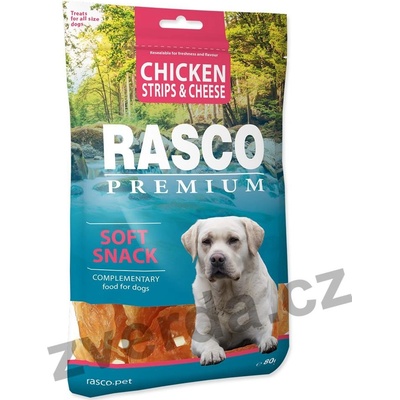 Rasco Premium proužky kuřecí se sýrem 230 g