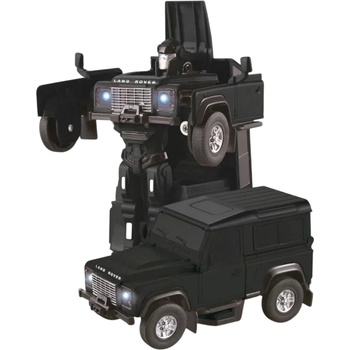 Rastar Метална играчка Rastar - Трансформиращ се робот/Land Rover Defender, 1: 32, черна (Ras62000_Negru)