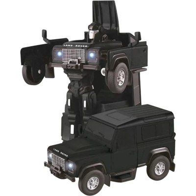 Rastar Метална играчка Rastar - Трансформиращ се робот/Land Rover Defender, 1: 32, черна (Ras62000_Negru)