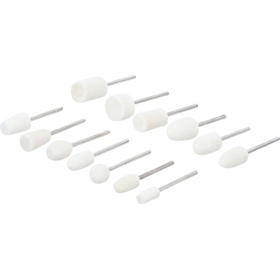 BGS 74532 Lešticí hlavice Sada 13 ks