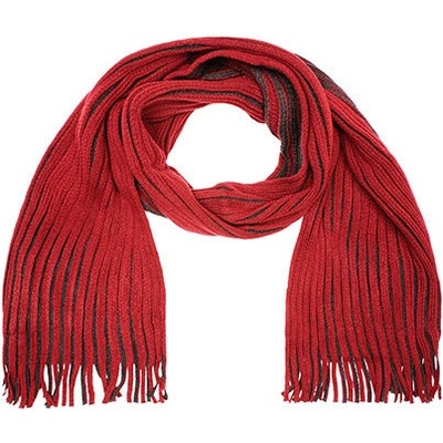 Myrtle beach Pletený šál MB7989 Dark Red