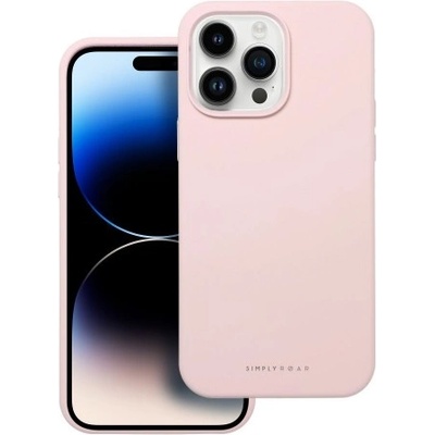 Apple Силиконов калъф кейс ROAR case CLOUD SKIN за iPhone 14 Pro Max, Light Pink