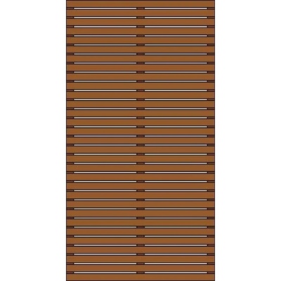 Plotové pole vš 890x1790 mm GREENWICH brown