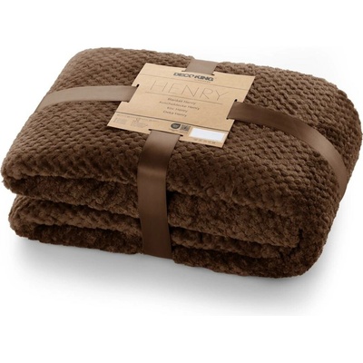 DecoKing Deka z mikrovlákna Henry BROWN 150x200