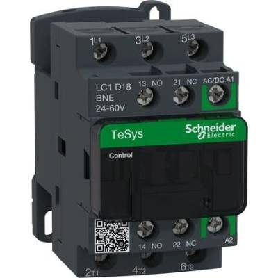 SCHNEIDER ELECTRIC SCHNEIDER Stykač LC1D18BNE 3P 18A 24-60VAC/DC LC1D18BNE