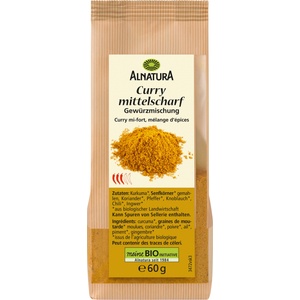 Alnatura Био къри - средно люто - 60 г