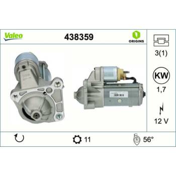 Startér VALEO 438359