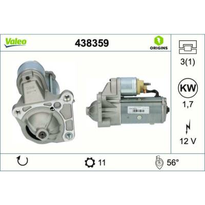 Startér VALEO 438359