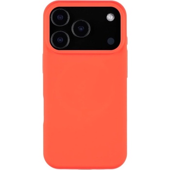 Tactical Силиконов калъф с MagSafe за iPhone 17 Pro - Tactical MagForce Velvet Smoothie Cover (червен) (57983126664)