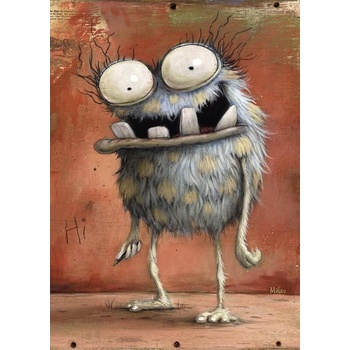 Image 1 of Heye - Puzzle Mateo Dineen - Monsta Hi! - 1 000 piese