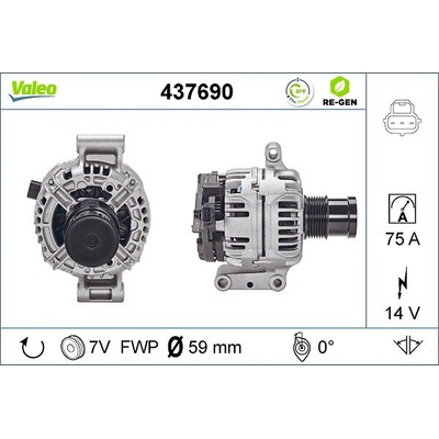 generátor VALEO 437690