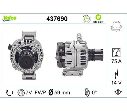 generátor VALEO 437690