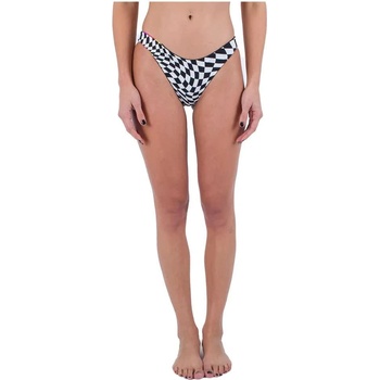 Hurley Nascar Reversible Cheeky bikini bottom - Black (Bkwh)