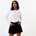 Jack Wills Тениска Jack Wills Jack Trinkey Long Sleeve Ringer T-Shirt - White