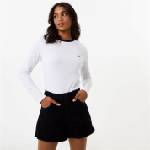 Jack Wills Тениска Jack Wills Jack Trinkey Long Sleeve Ringer T-Shirt - White