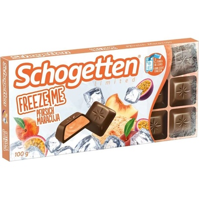 Schogetten Freeze Me mléčná s broskví a maracujou 100 g