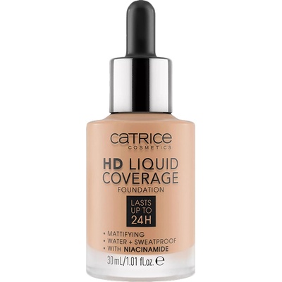Catrice Фон дьо тен HD Liquid Coverage, 040 Warm Beige, 30 ml