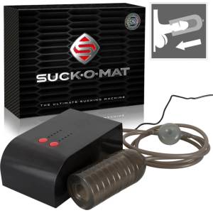 Suck-O-Mat - електрически автоматичен мастурбатор с мощно всмукване
