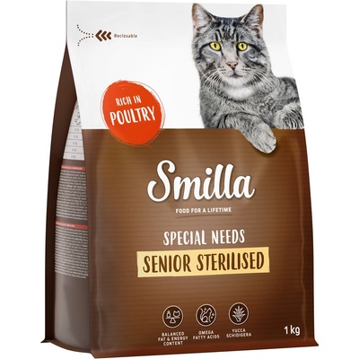 Smilla Senior Sterilised s hydinou 1 kg