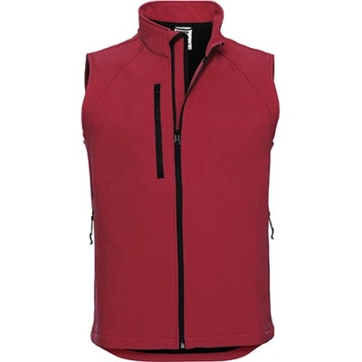 Russell pánska softshellová vesta R-141M-0 classic red