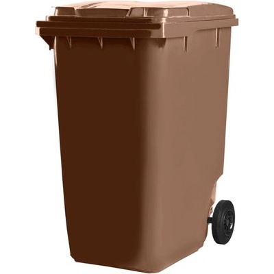 Plastik Gogić Plastová popelnice 360 l hnědá