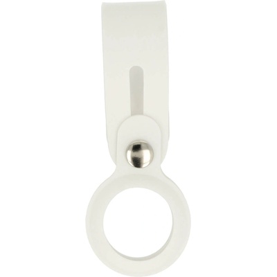 Силиконова каишка за Apple AirTag - Tel Silicone Loop (бял)