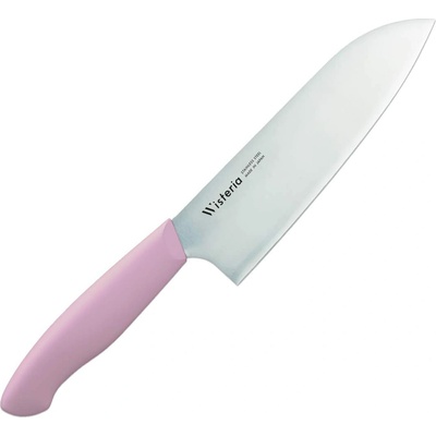 TOJIRO Кухненски нож Santoku Wisteria розов цвят | www. vvmstore. com (FC-681)