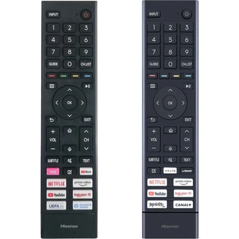 Hisense erf3ab80h (erf3b80h) - оригинален дистанционен контрол с гласово управление (erf3ab80h (erf3b80h))